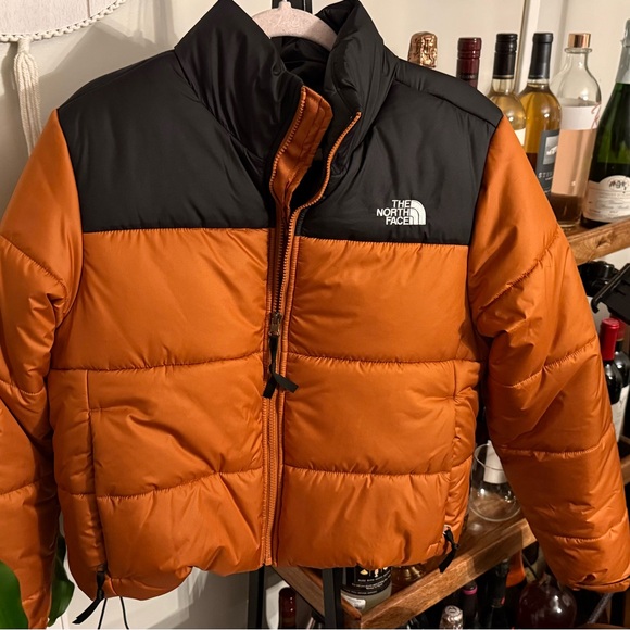 The North Face Jackets & Blazers - The North Face Burnt Orange and Black Jacket